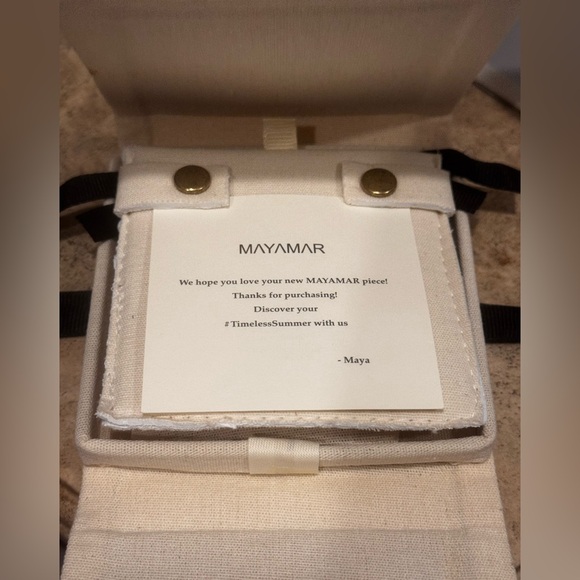 MAYAMAR 24K Gold Plated Coin, Cultured Pearl & 25mm Onyx Charm Necklace 16-19 in - Picture 5 of 7